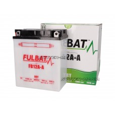 Acumulator (baterie) Fulbat FB12A-A DRY (include electrolit)