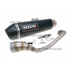Toba esapament Yasuni Scooter 4 Editia neagra pentru Yamaha N-Max 125 (2015-2016)